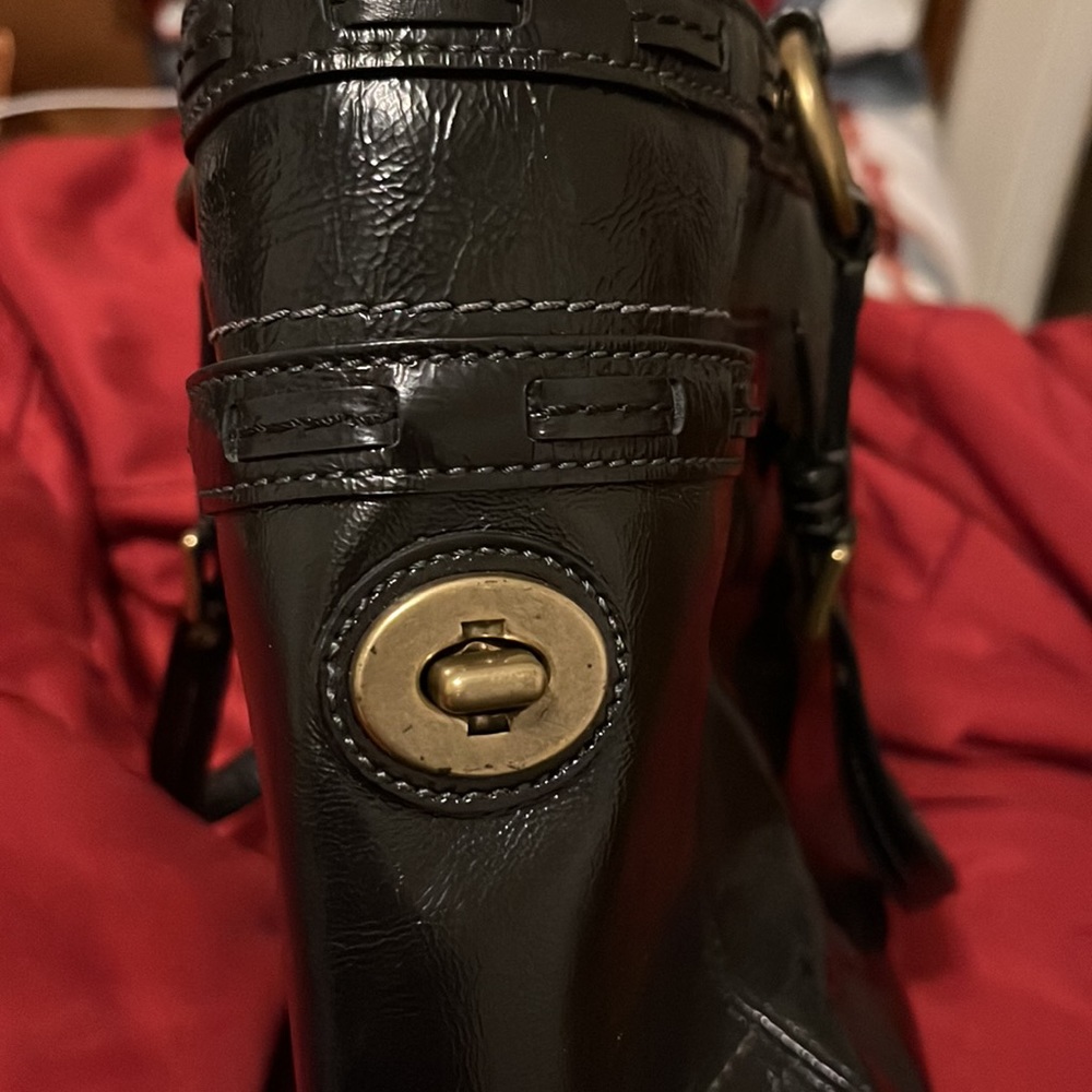 Black coach Bag leather - Picture 6 of 11